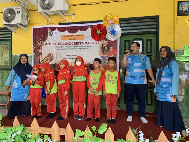 Kegiatan Gelar Karya P5P2RA MI Al Ahmad